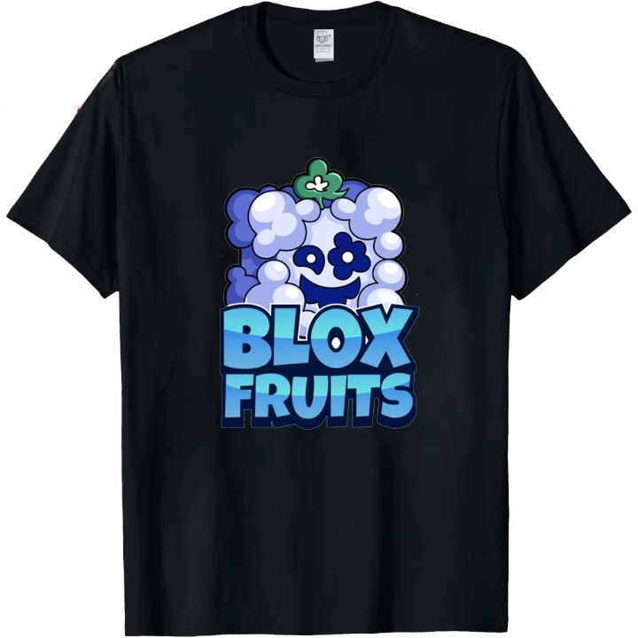 Blox Fruits Smoke Black T-Shirt