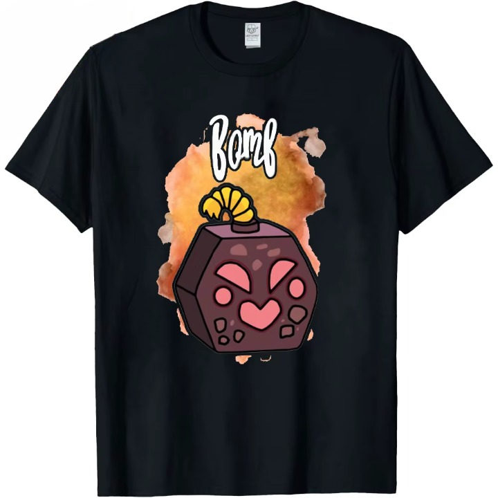 Blox Fruits Bomb Black T-Shirt