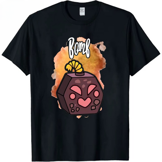 Blox Fruits Bomb Black T-Shirt