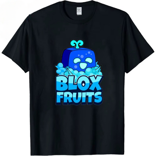 Blox Fruits Control Black T-Shirt