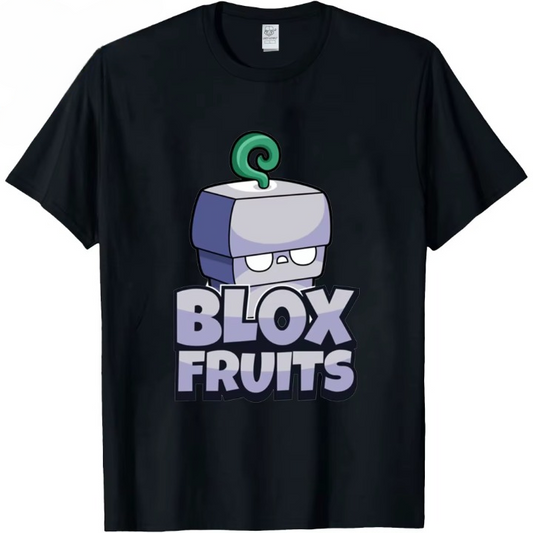 Blox Fruits Spring Black T-Shirt