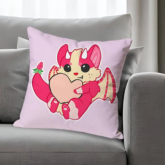 Adopt Me! Strawberry Bat Dragon Pillow