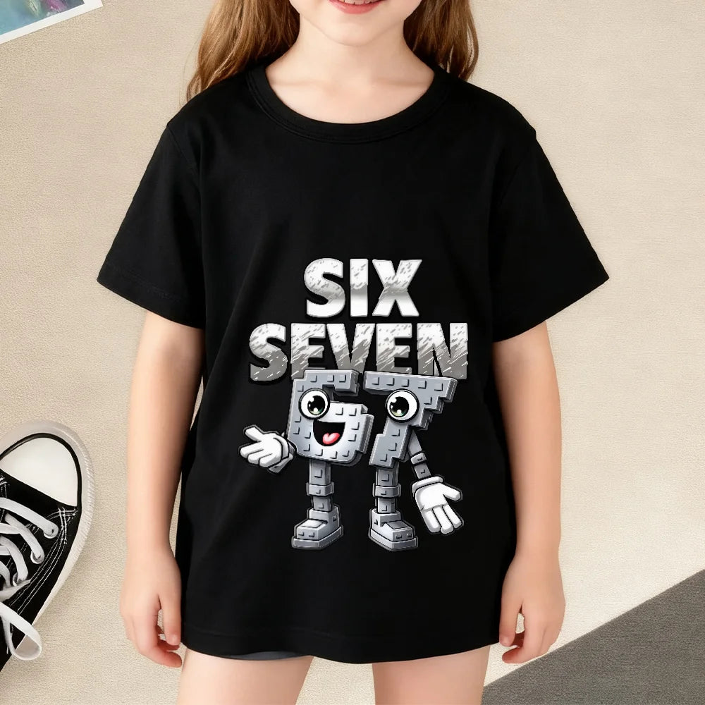 Steal A Brainrot Colorful Kid T-Shirt
