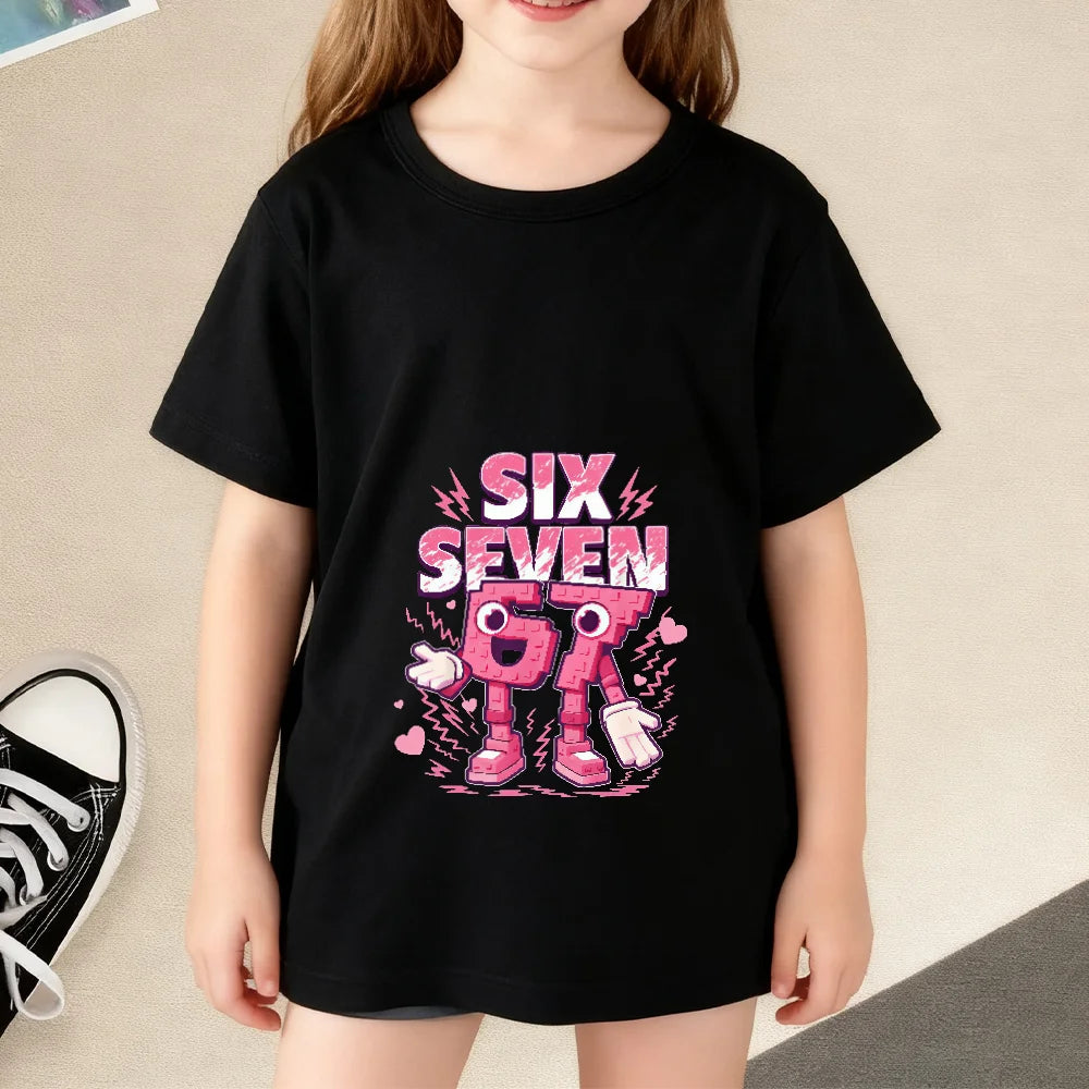 Steal A Brainrot Colorful Kid T-Shirt