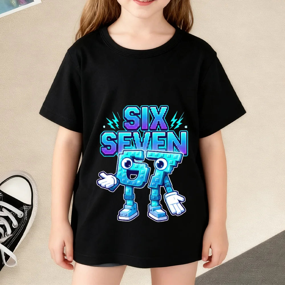 Steal A Brainrot Colorful Kid T-Shirt