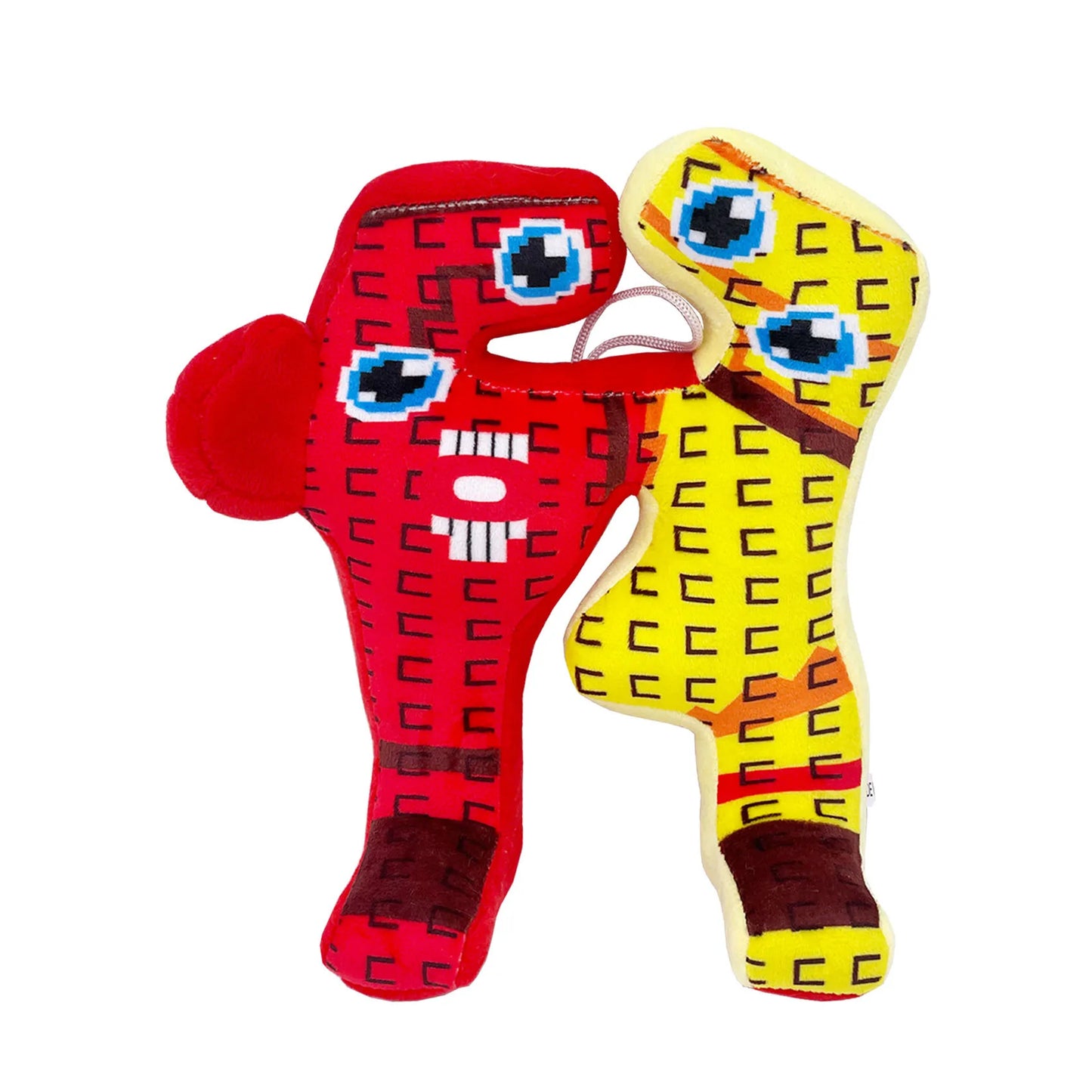 Steal A Brainrot Red Yellow 67 22cm Plush