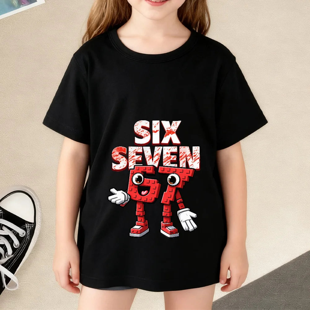 Steal A Brainrot Colorful Kid T-Shirt