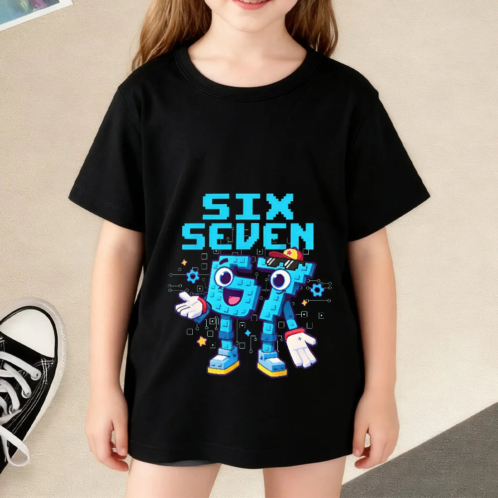 Steal A Brainrot Colorful Kid T-Shirt