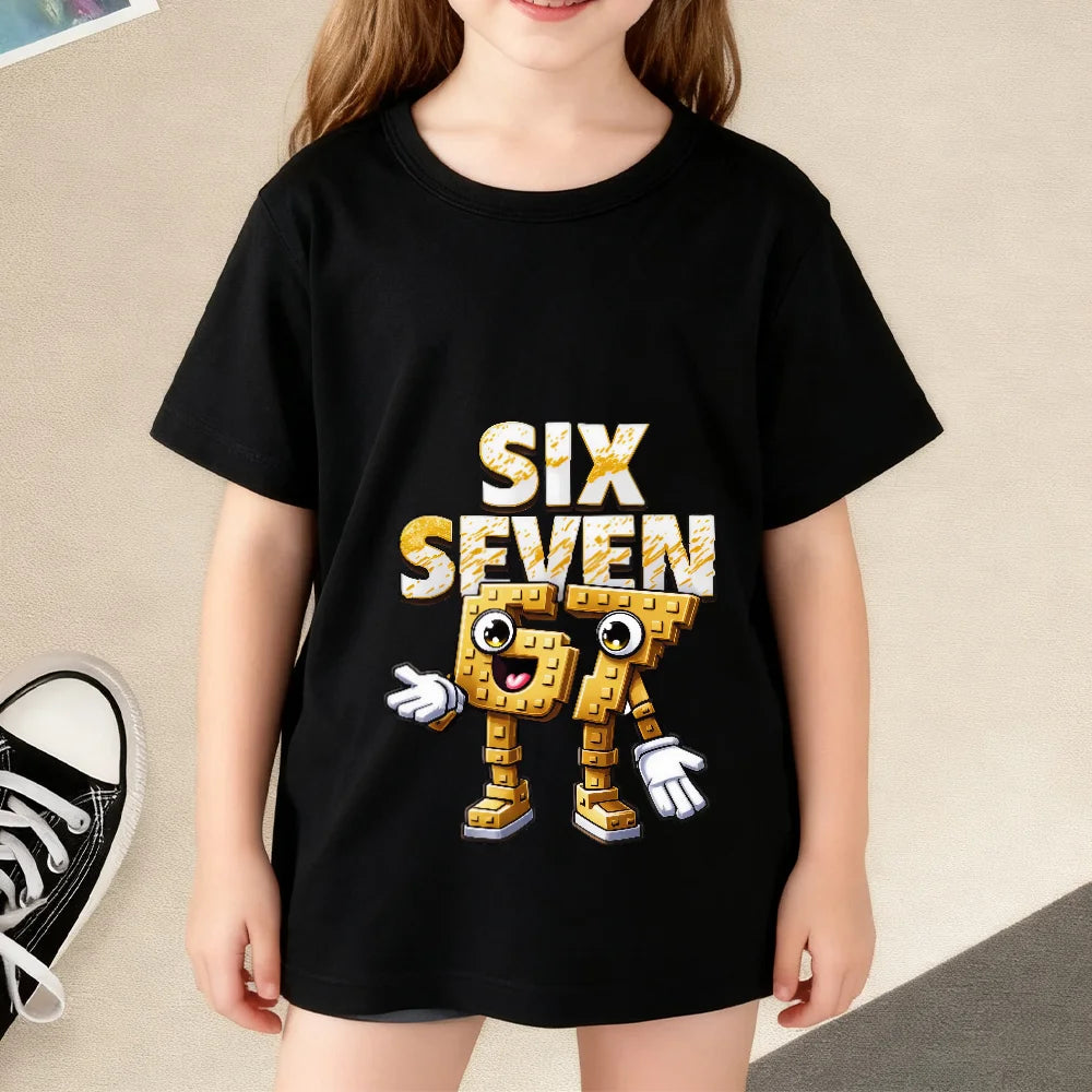 Steal A Brainrot Colorful Kid T-Shirt