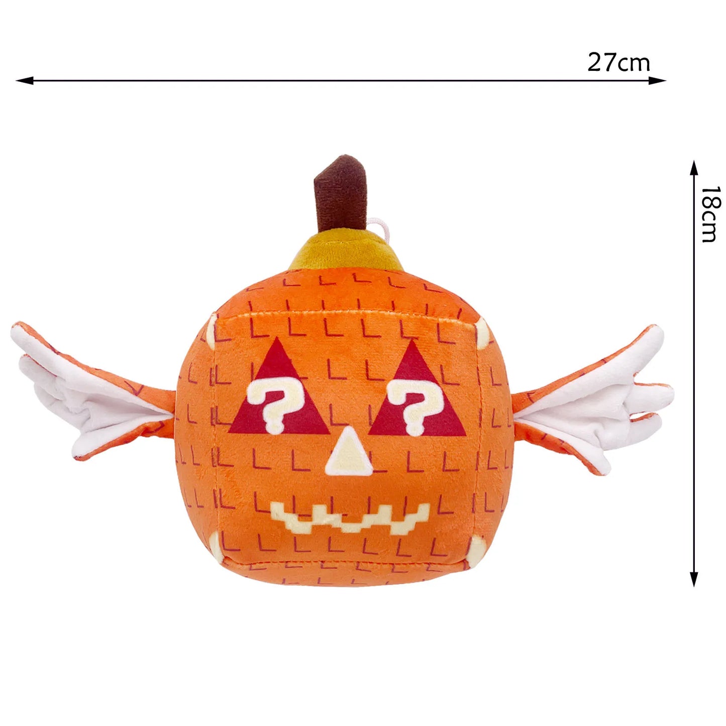 Steal A Brainrot Cube Pumpkin 18cm Plush