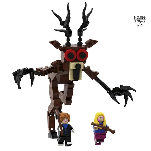 99 Nights In The Forest Deer With Red Eyes Building Blocks