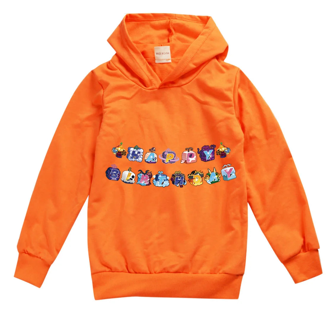 Blox Fruits Orange Hoddies