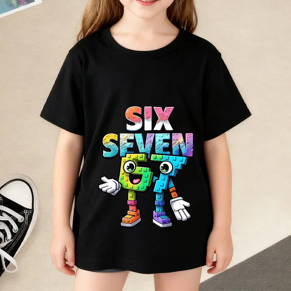 Steal A Brainrot Colorful Kid T-Shirt