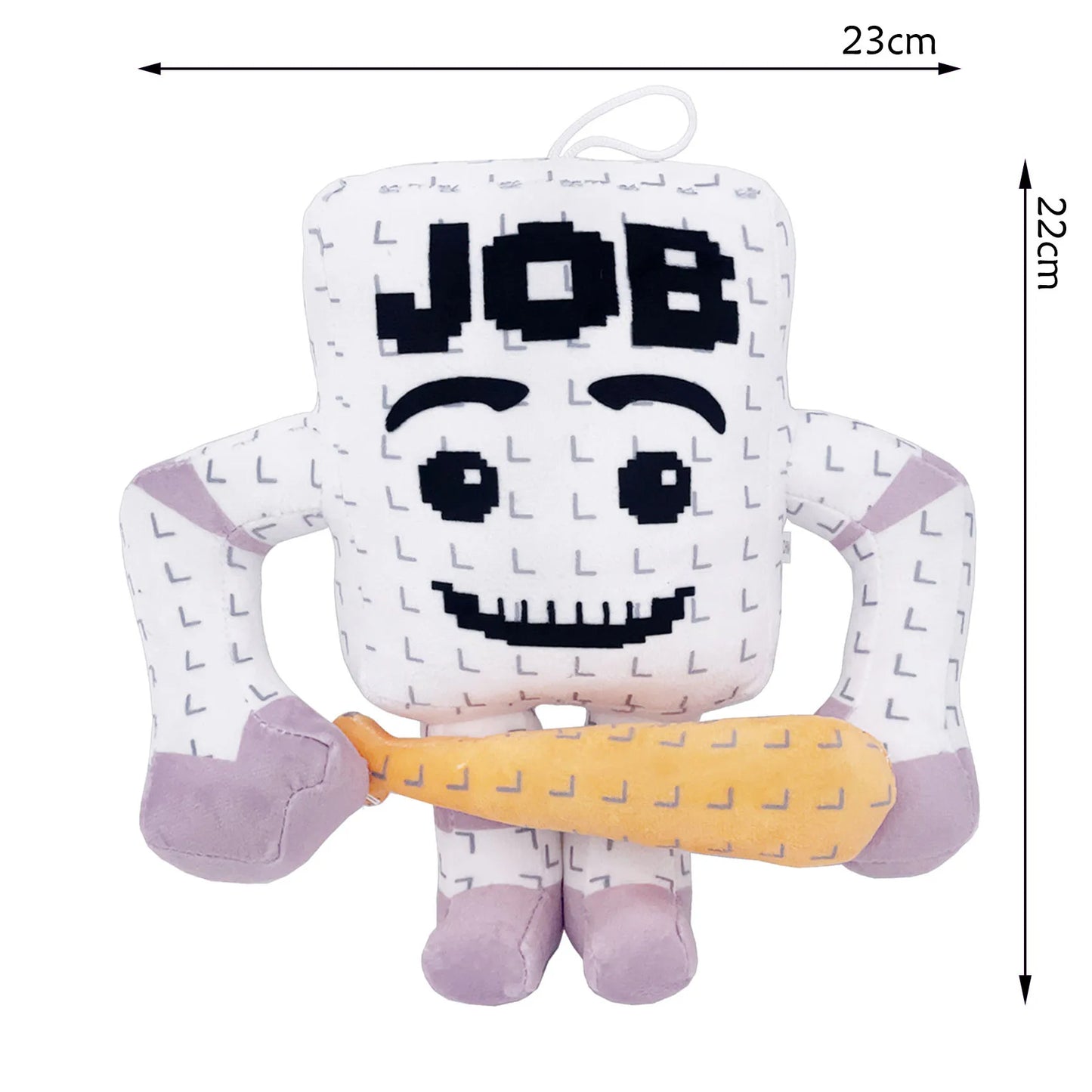 Steal A Brainrot Baseball Bat Man Job 22cm Plush