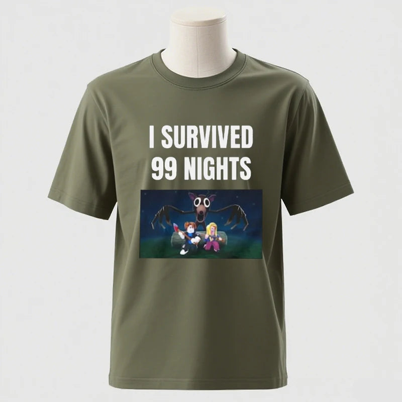 99 Nights in The Forest Survivor T-Shirt