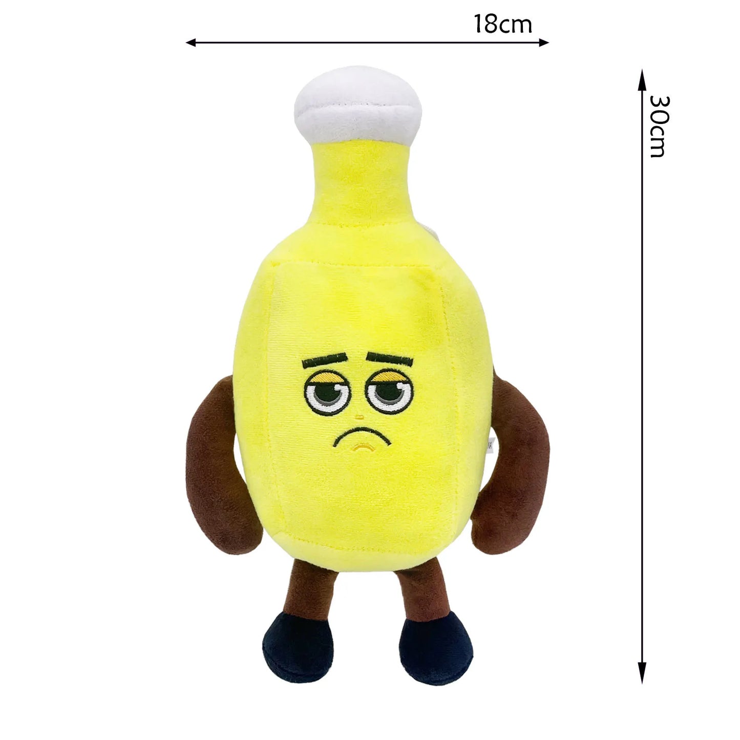 Steal A Brainrot Yellow Bowling 30cm Plush