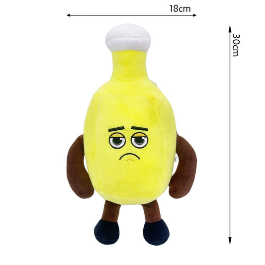 Steal A Brainrot Yellow Bowling 30cm Plush