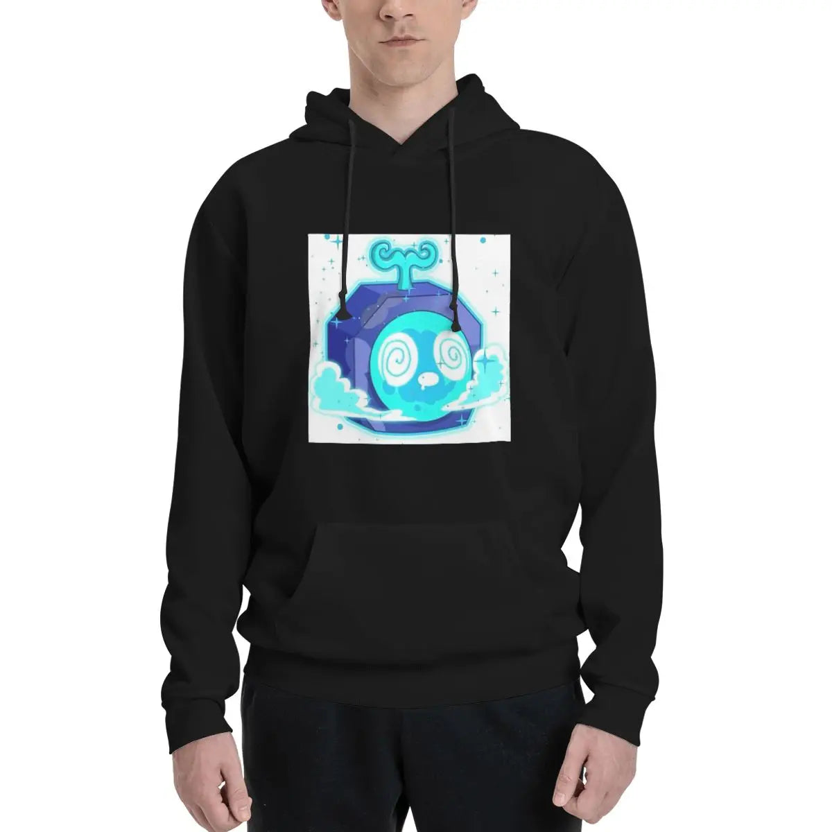 Blox Fruits Portal Black Hoodies