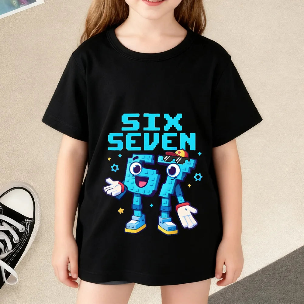 Steal A Brainrot Colorful Kid T-Shirt