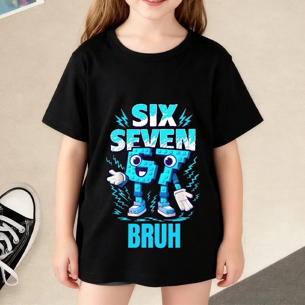 Steal A Brainrot Colorful Kid T-Shirt