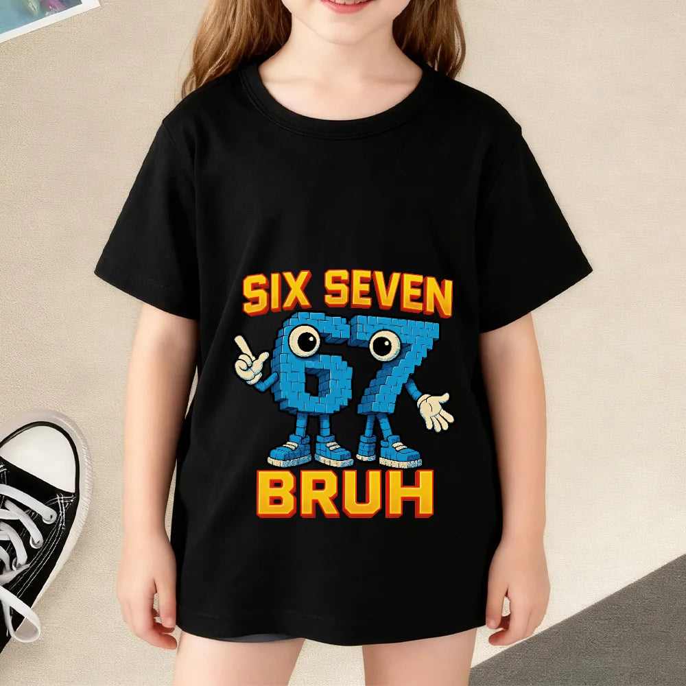 Steal A Brainrot Colorful Kid T-Shirt
